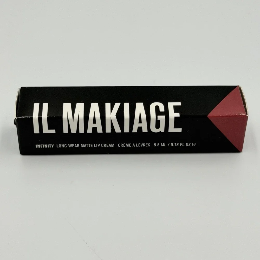 New In Box IL Makiage Infinity Long Wear Lip Cream Color Matte Royal 401‎